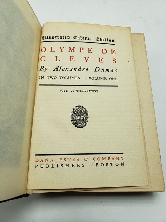 Olympe De Cleves (Volume 1)