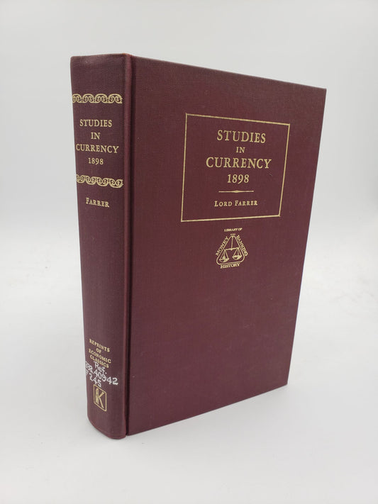 Studies in Currency 1898