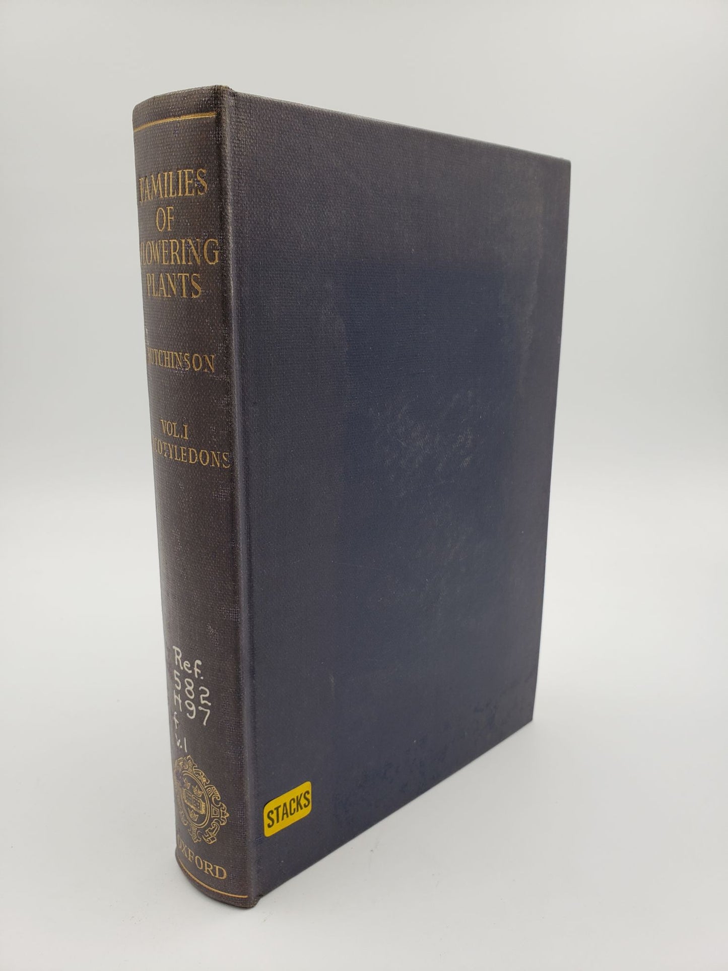 The Families of Flowering Plants: Dicotyledons (Volume 1)