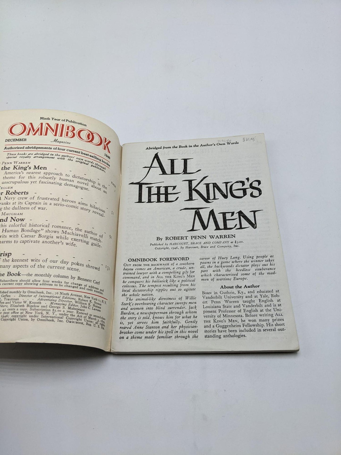Omnibook December 1946