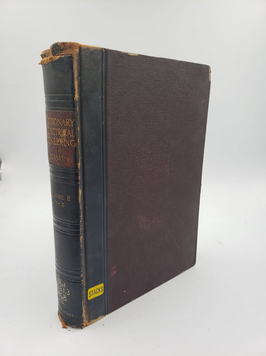 A Dictionary of Electrical Engineering (Volume 2)