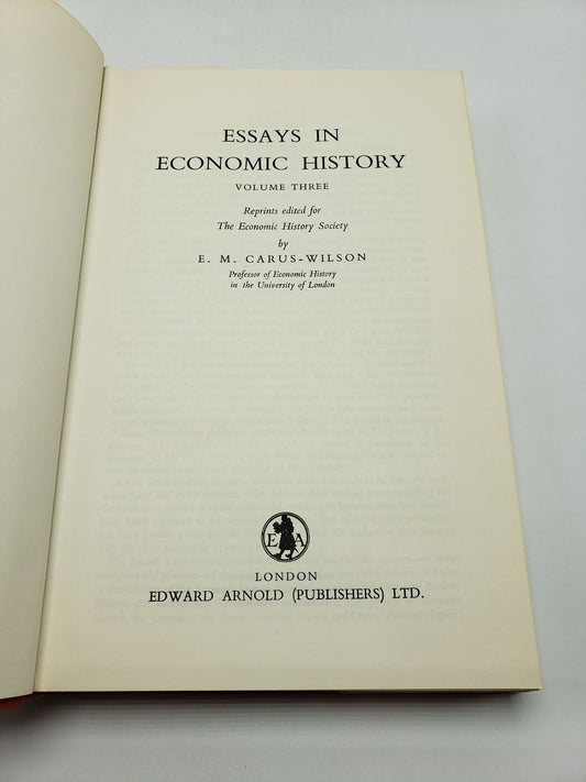 Essays In Economic History (Volume 3)