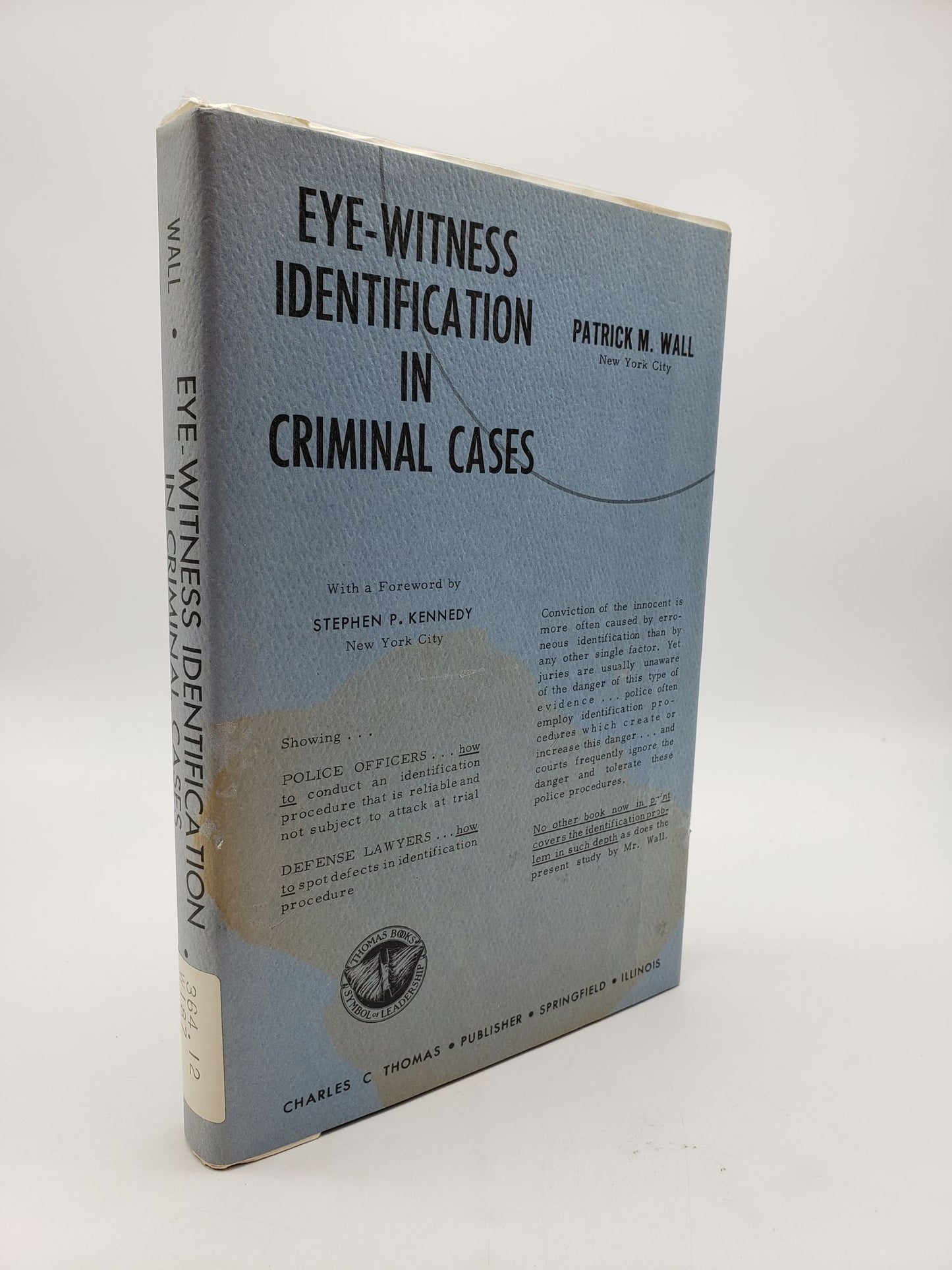 Eye-Witness Identification in Criminal Cases