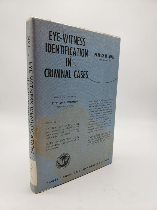 Eye-Witness Identification in Criminal Cases