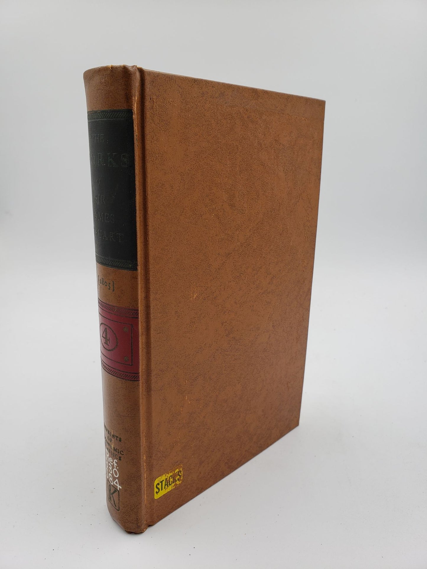 The Works: Political, Metaphisical and Chronological, of the Sir James Steuart (Volume 4)