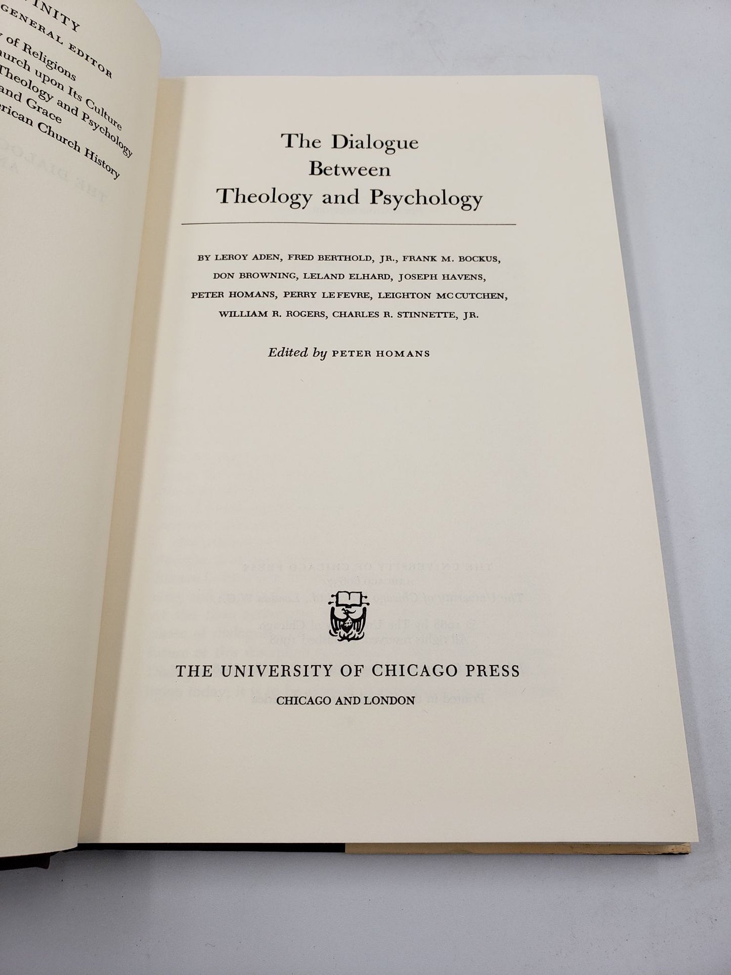 Essays in Divinity: The Dialogue Between Theology and Psychology (Volume 3)