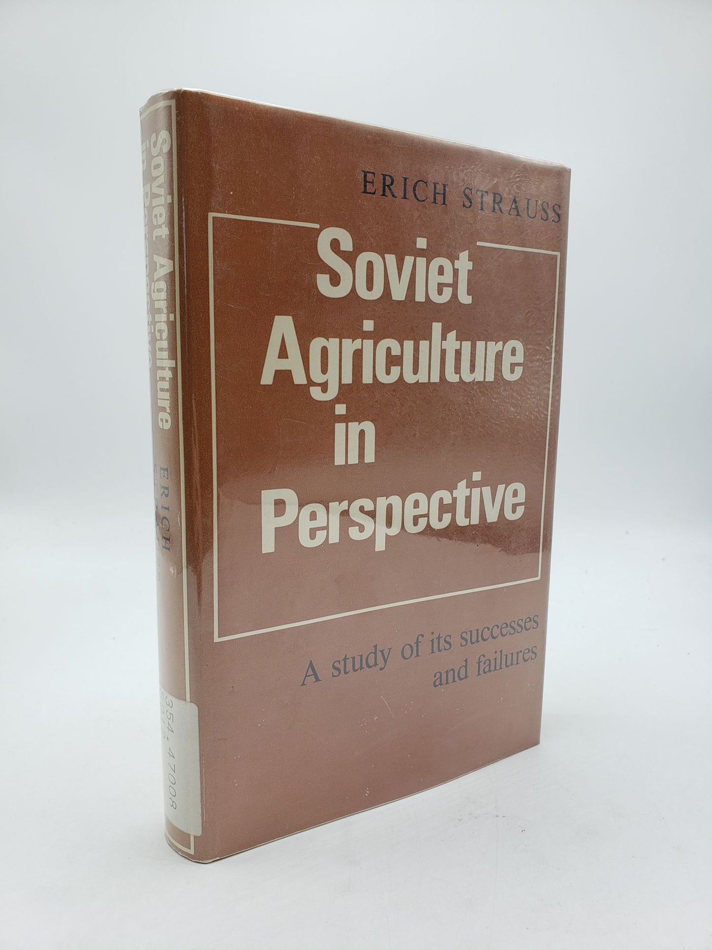 Soviet Agriculture in Perspective