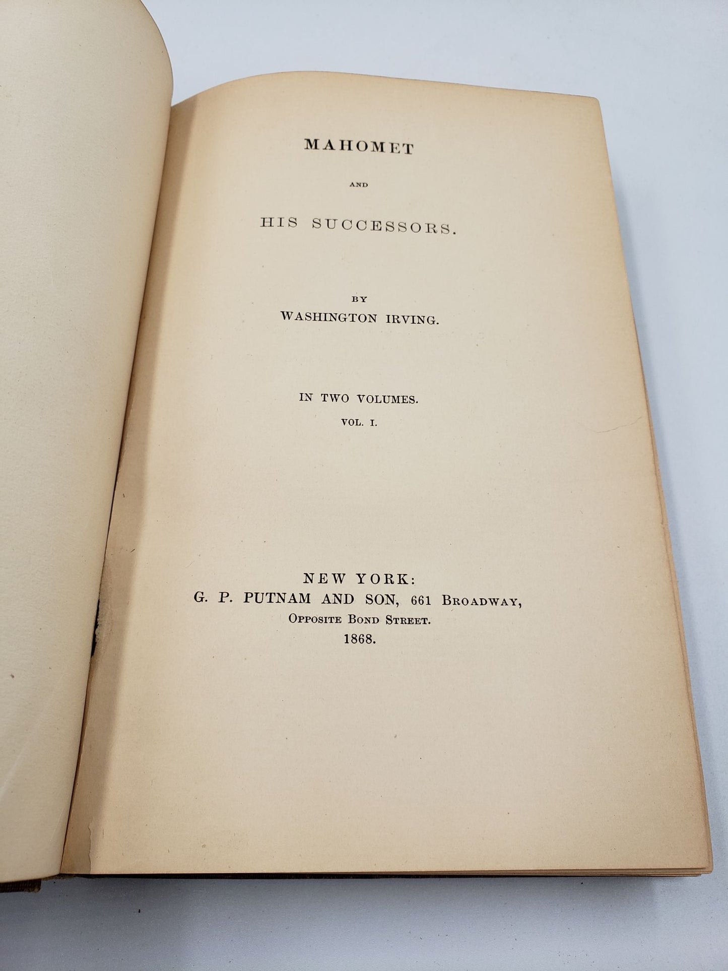 Mahomet and His Successors (Volume 1)
