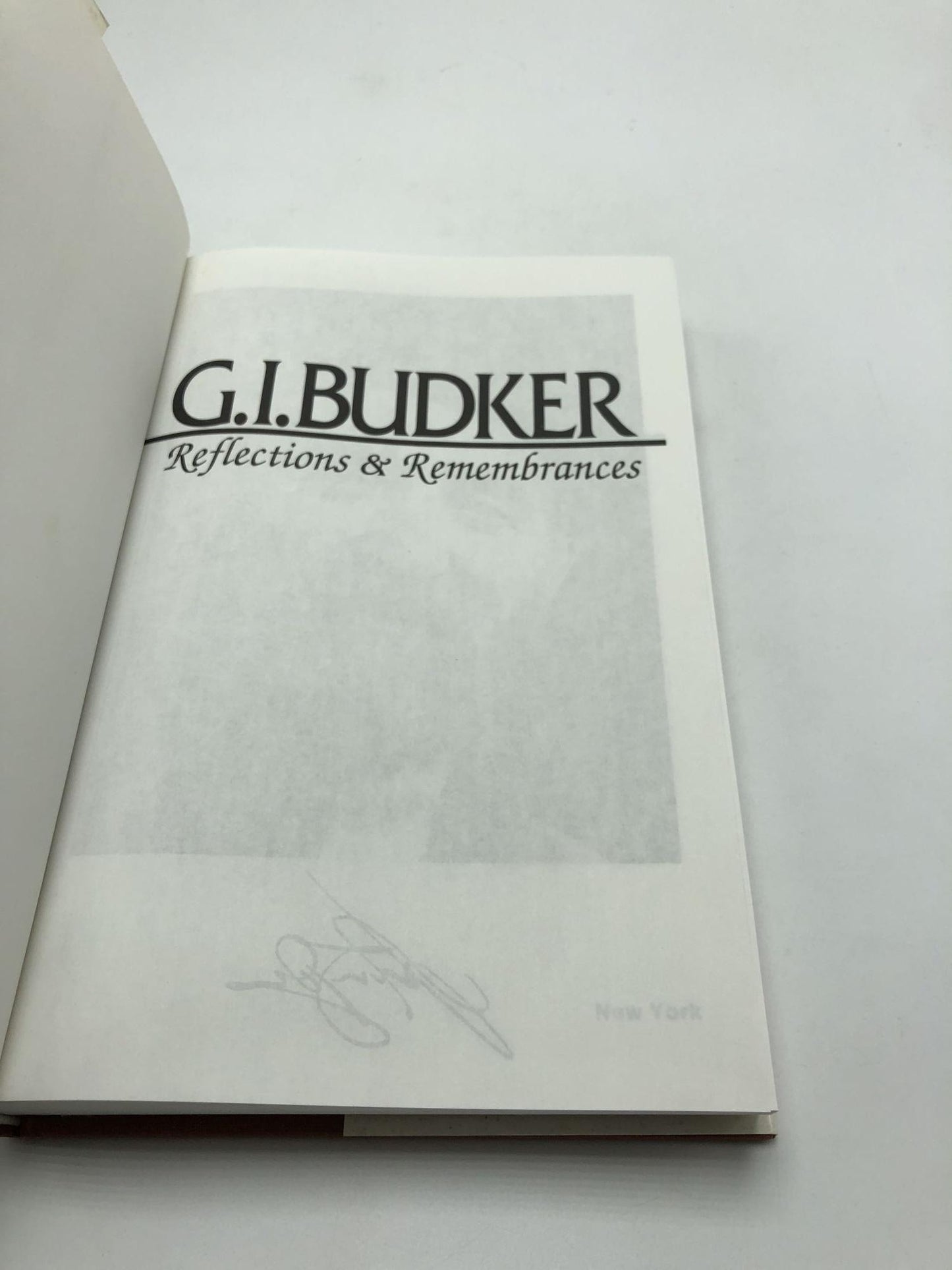 G.I. Budker: Reflections and Remembrances
