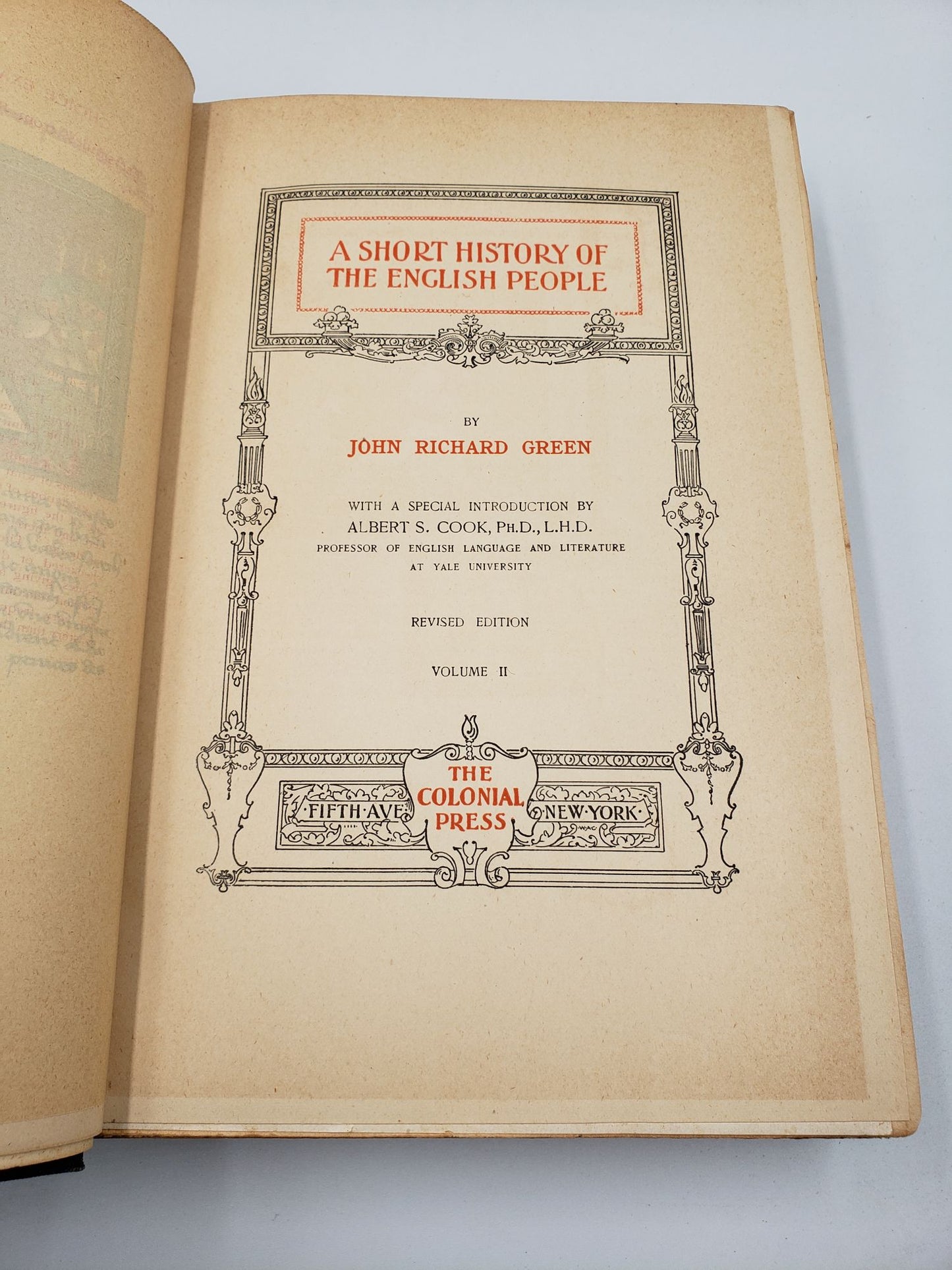 Short History Of The English People (Volume 2)