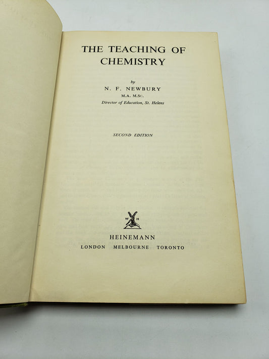 The Teaching of Chemistry