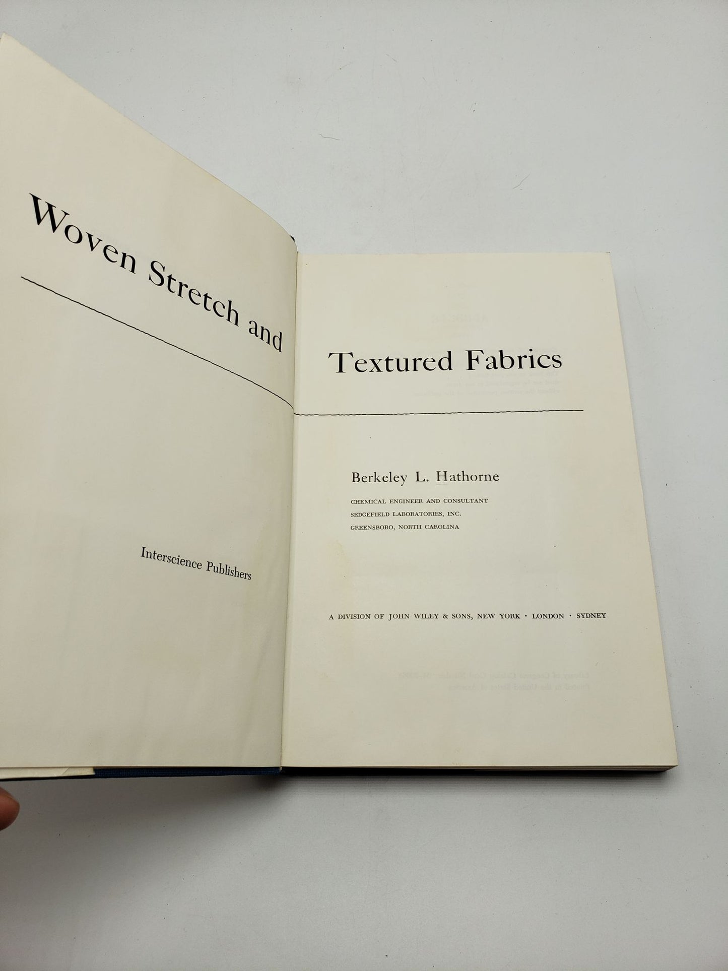 Woven Stretch and Textured Fabrics