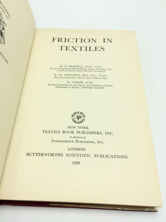 Friction In Textiles