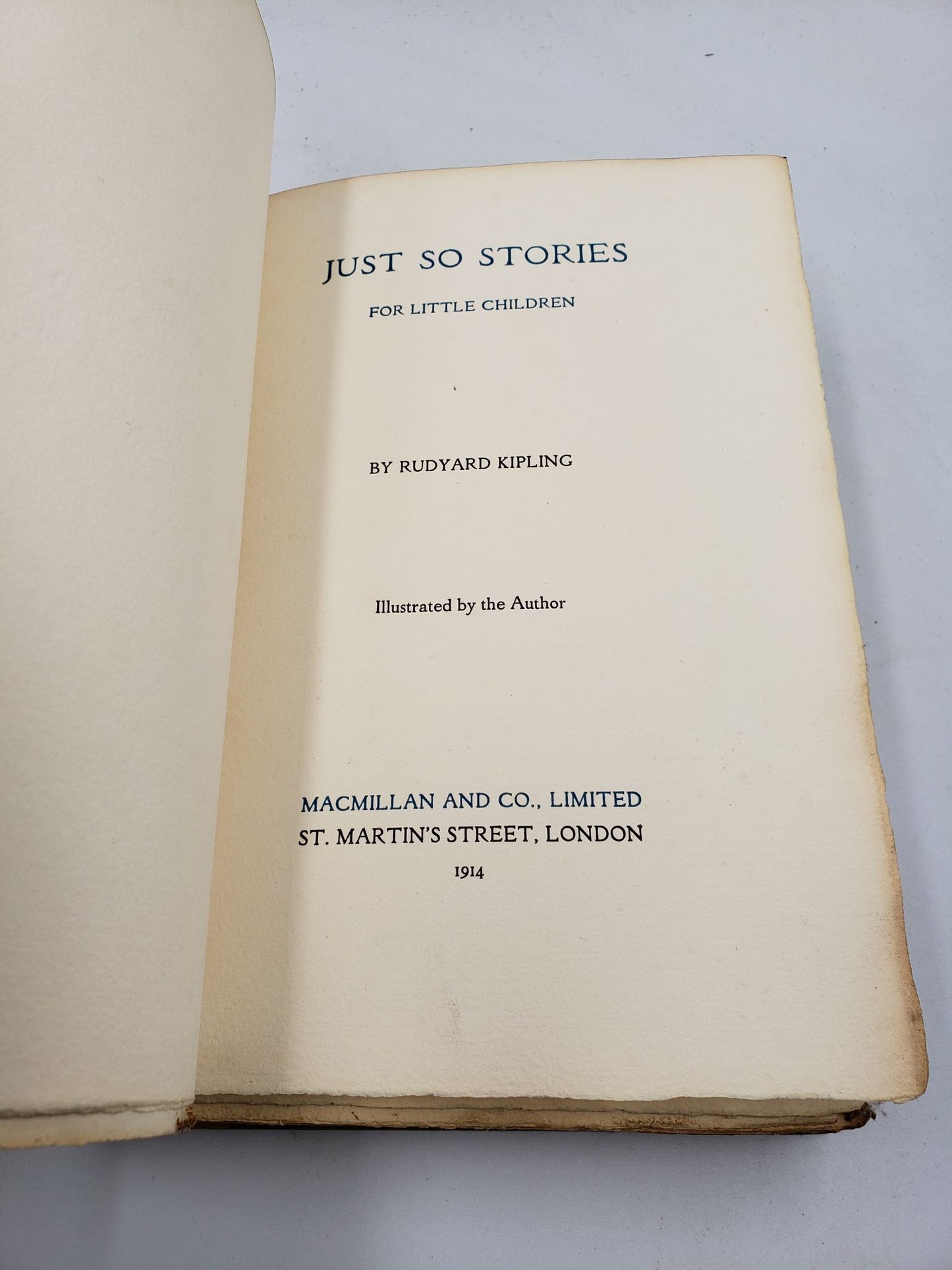 The Works of Kipling: Just So Stories (Volume 16)