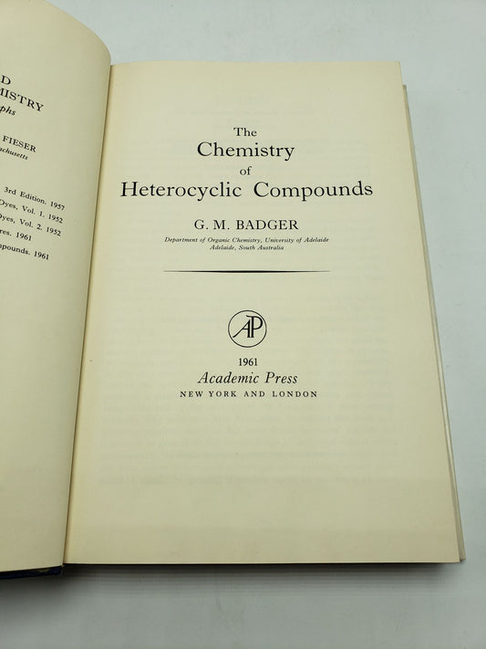 Chemistry of Heterocyclic Compounds