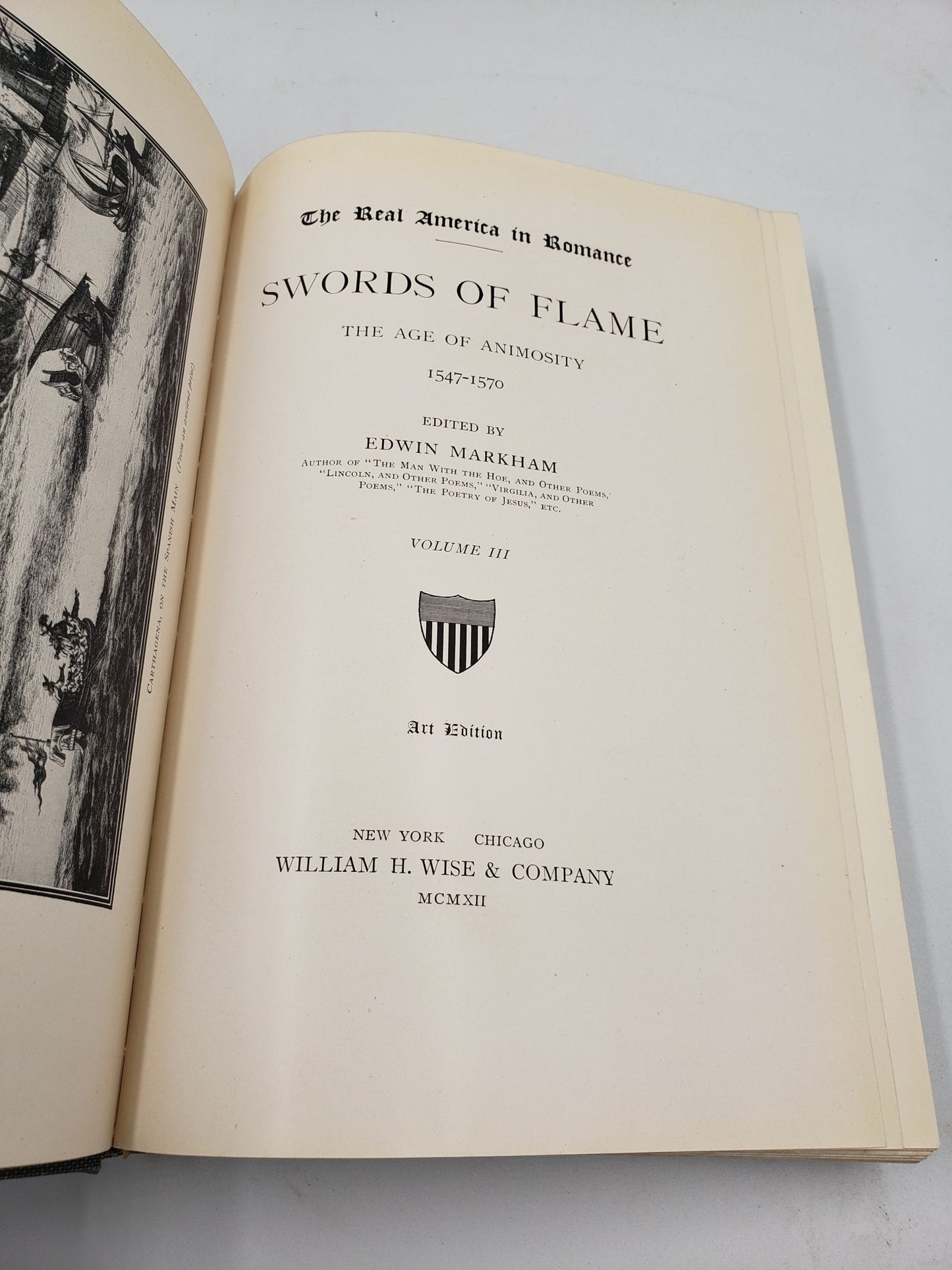 The Real America in Romance: Swords of Flame (Volume 3)