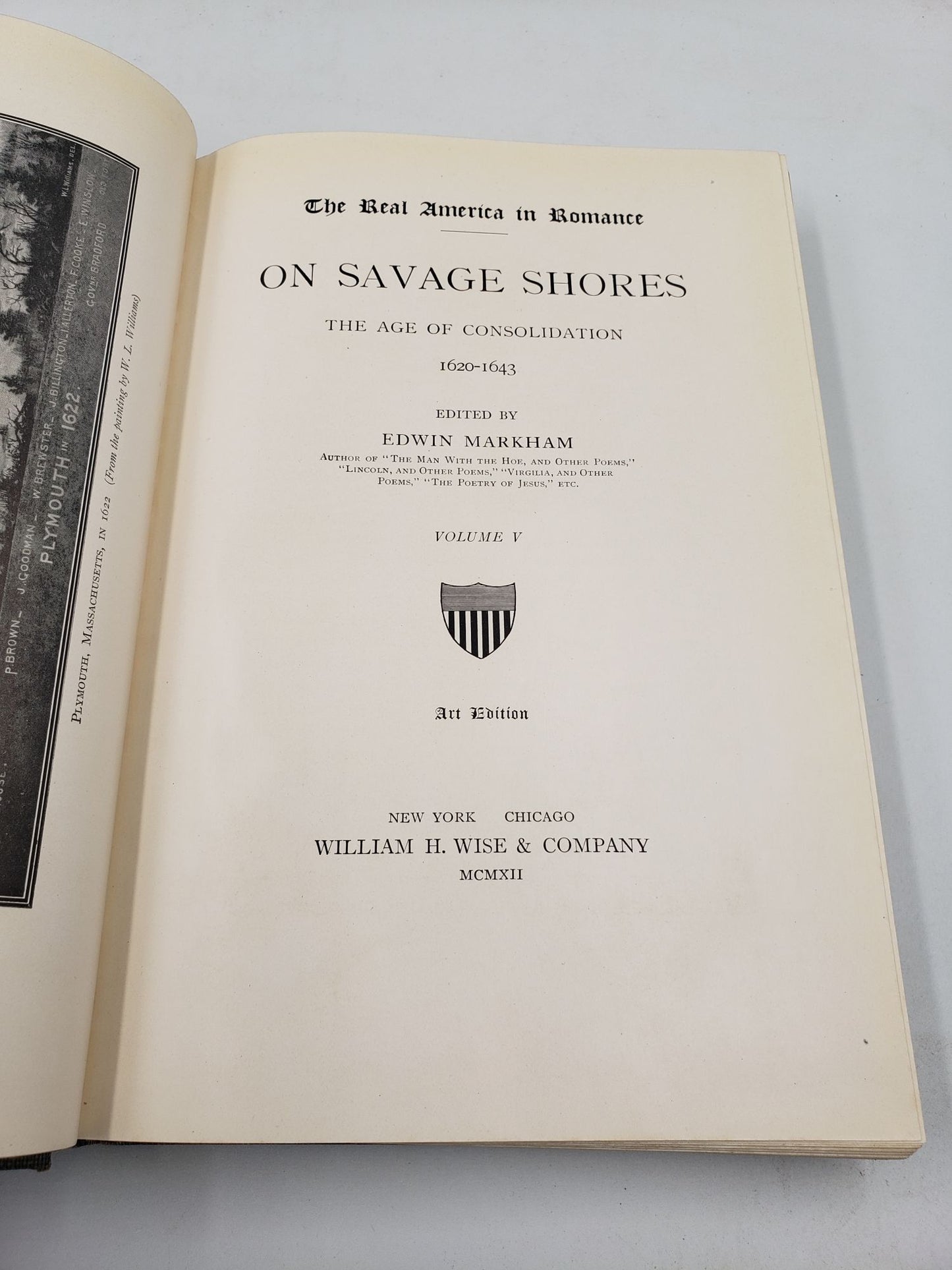 The Real America in Romance: On Savage Shores (Volume 5)