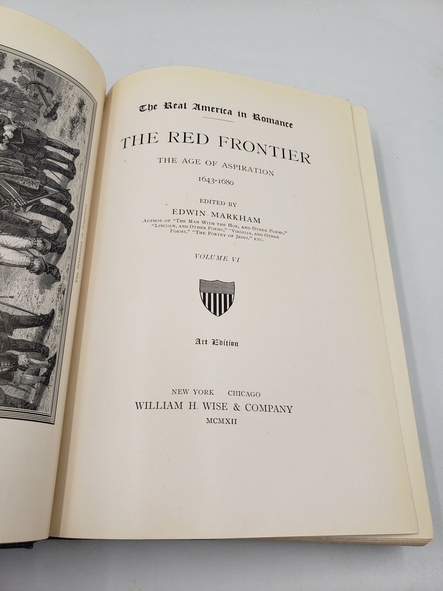 The Real America in Romance: The Red Frontier (Volume 6)