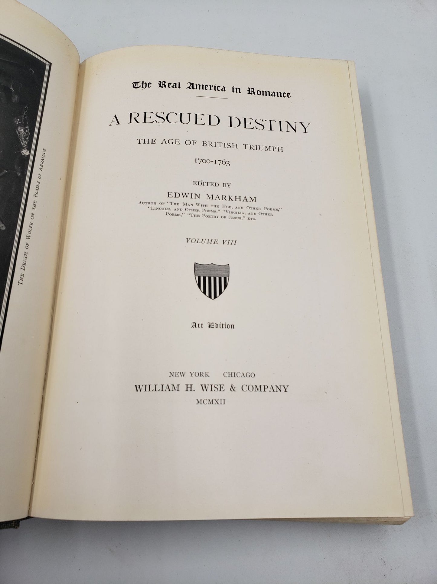 The Real America in Romance: A Rescued Destiny (Volume 8)