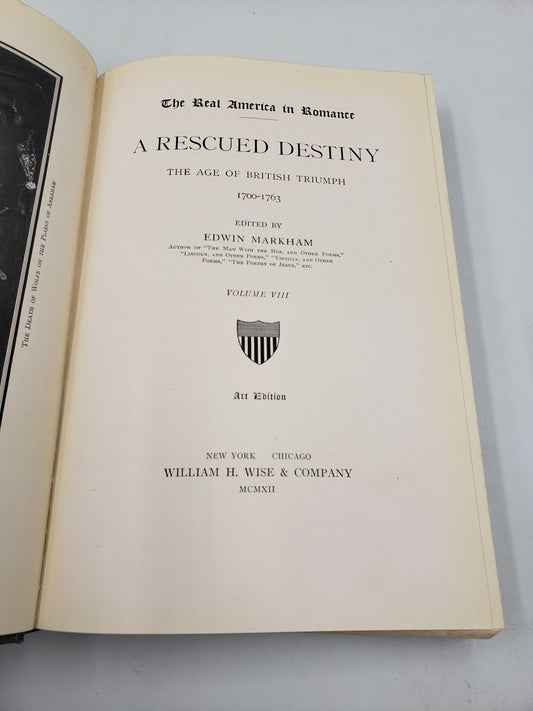 The Real America in Romance: A Rescued Destiny (Volume 8)