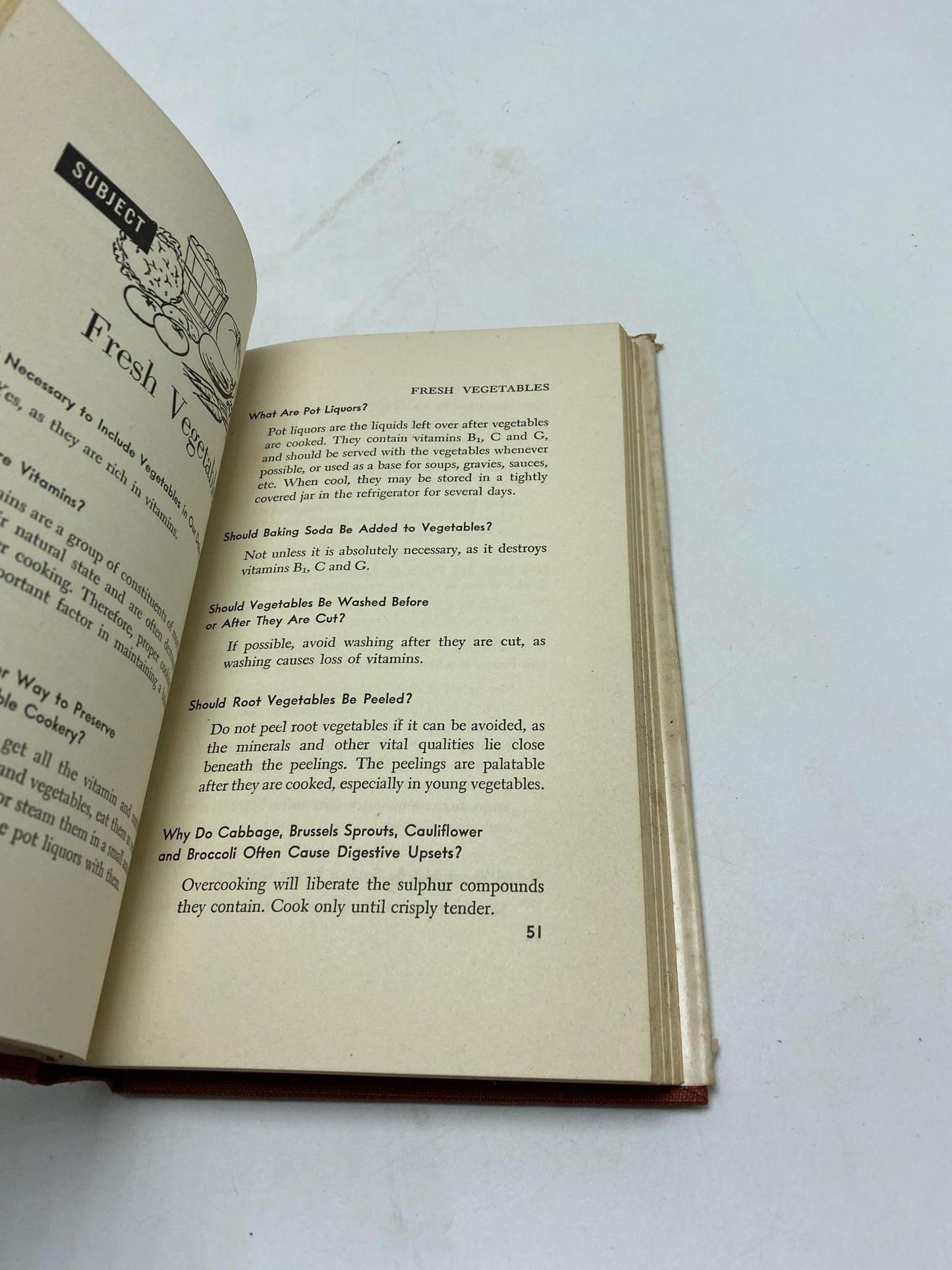 A Cooks's Quiz