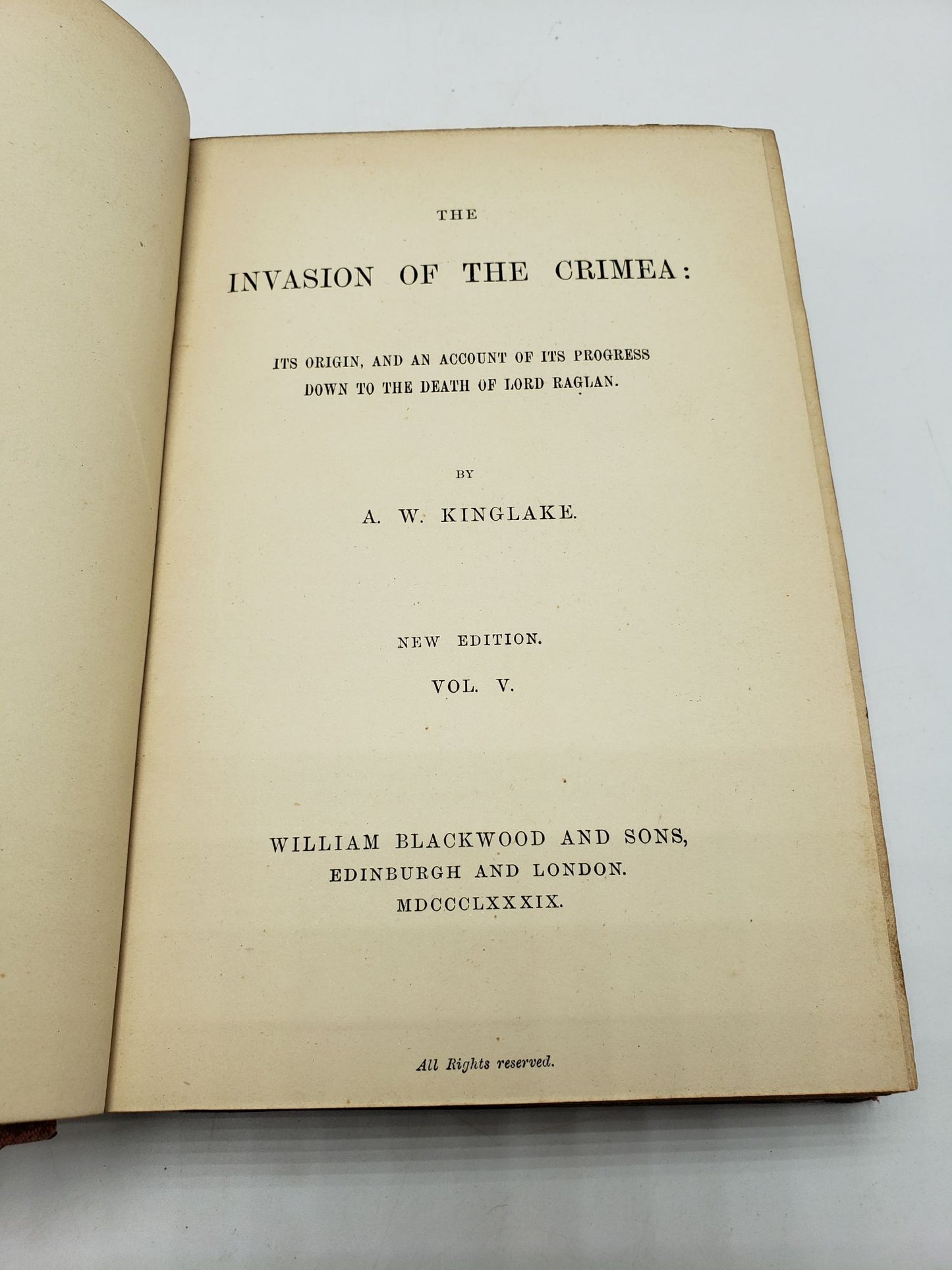 The Invasion of the Crimea: Its Origin And An Account Of Its Progress (Volume 5)
