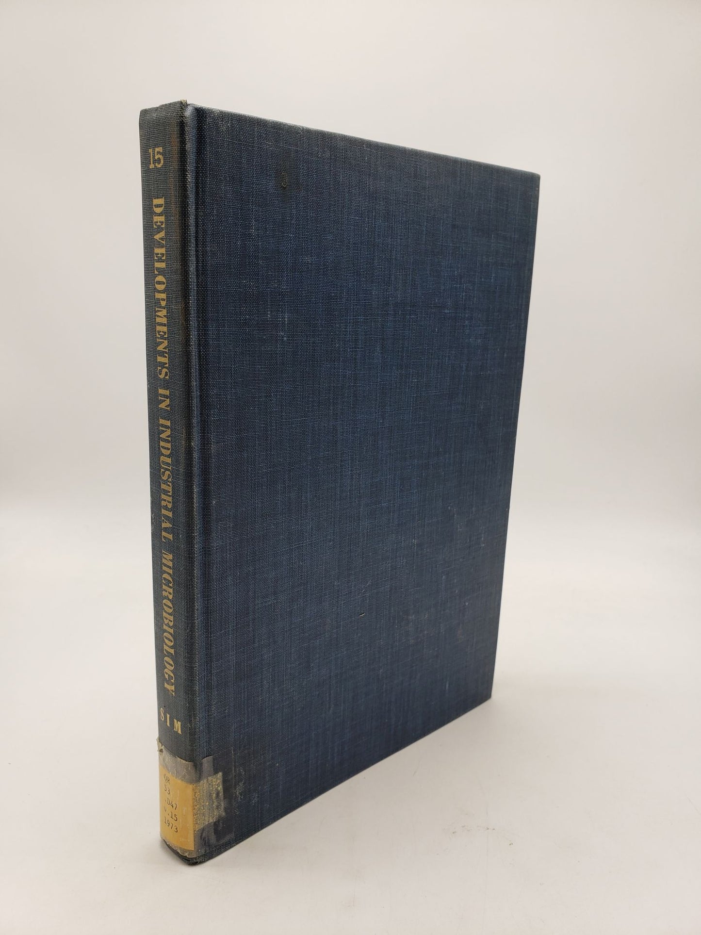 Developments in Industrial Microbiology (Volume 15)