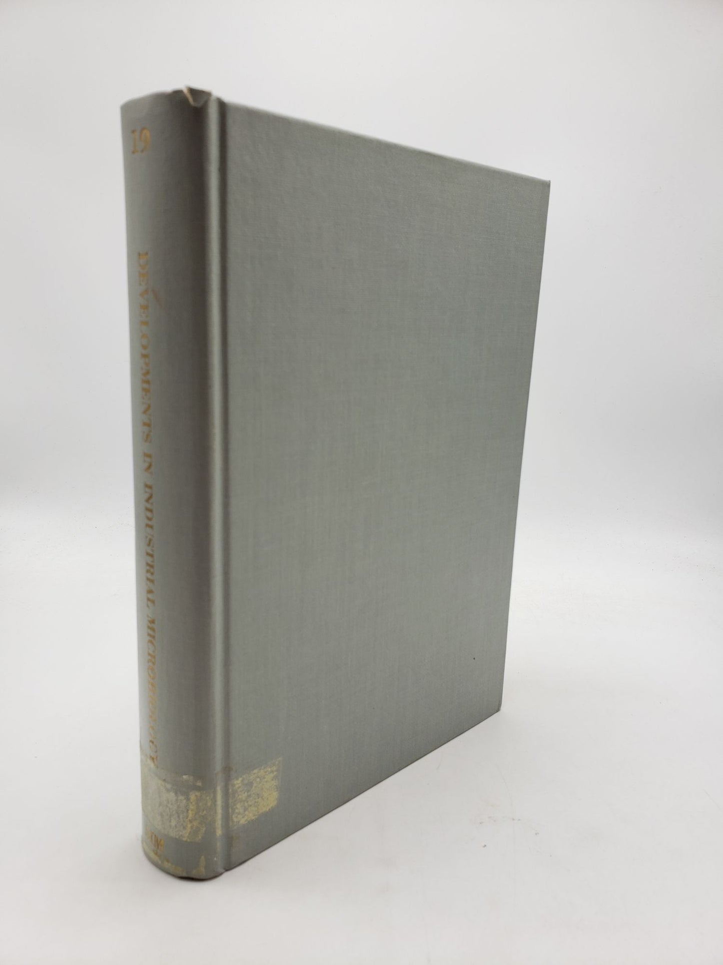 Developments in Industrial Microbiology (Volume 19)