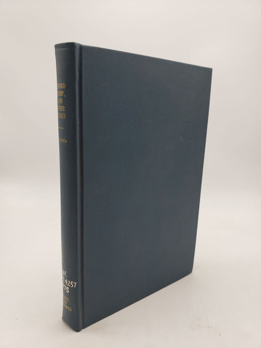 The Oxford Stamp and Other Essays: Articles From the Educational Creed of an American