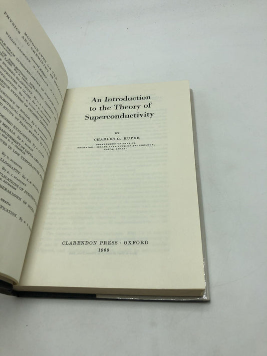 Introduction to the Theory of Superconductivity