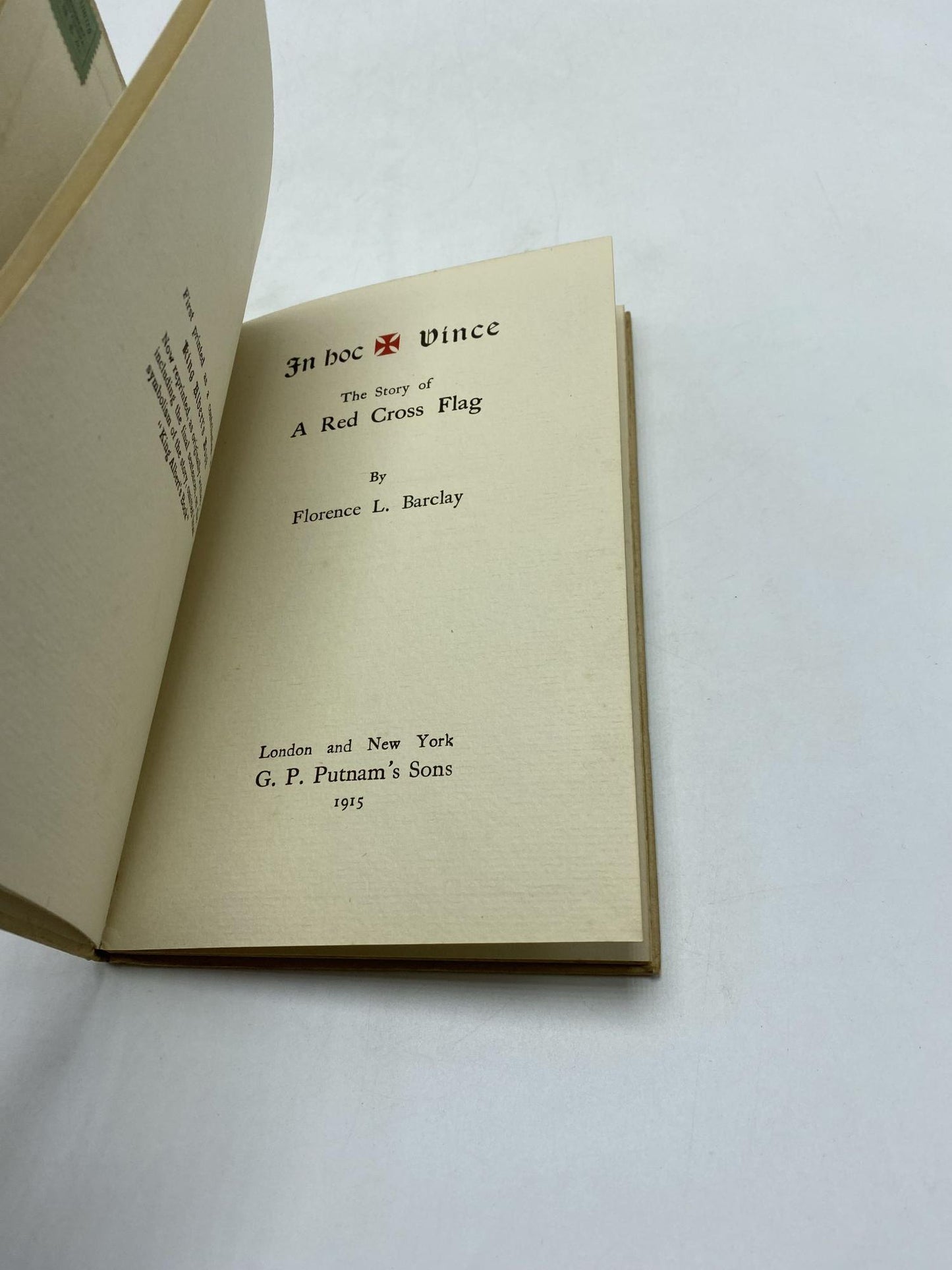In Hoc Vince: The Story Of A Red Cross Flag