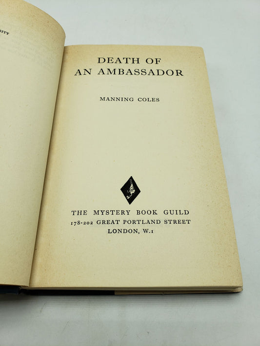 Death Of An Ambassador