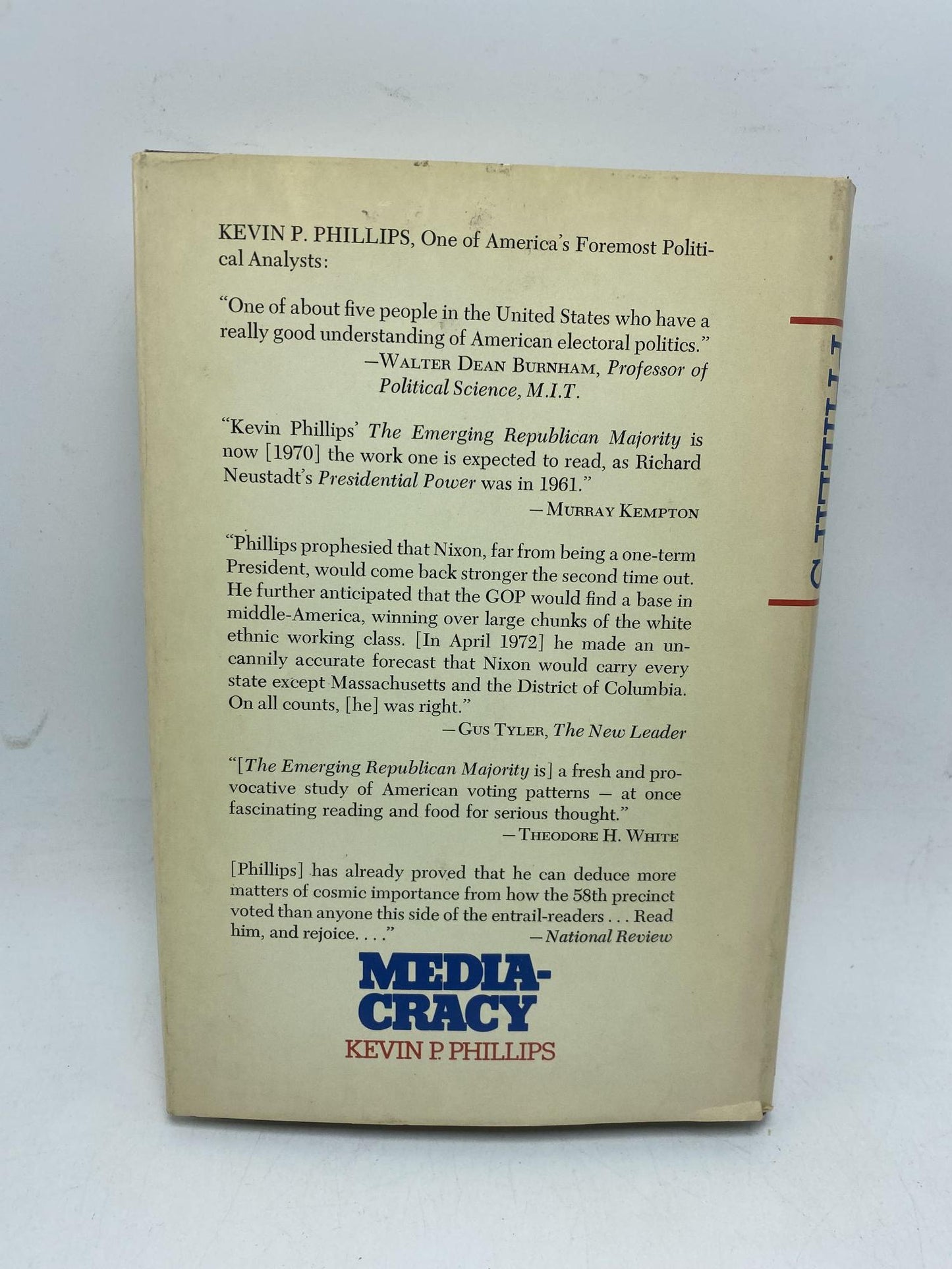 Mediacracy: American Parties and Politics in the Communications