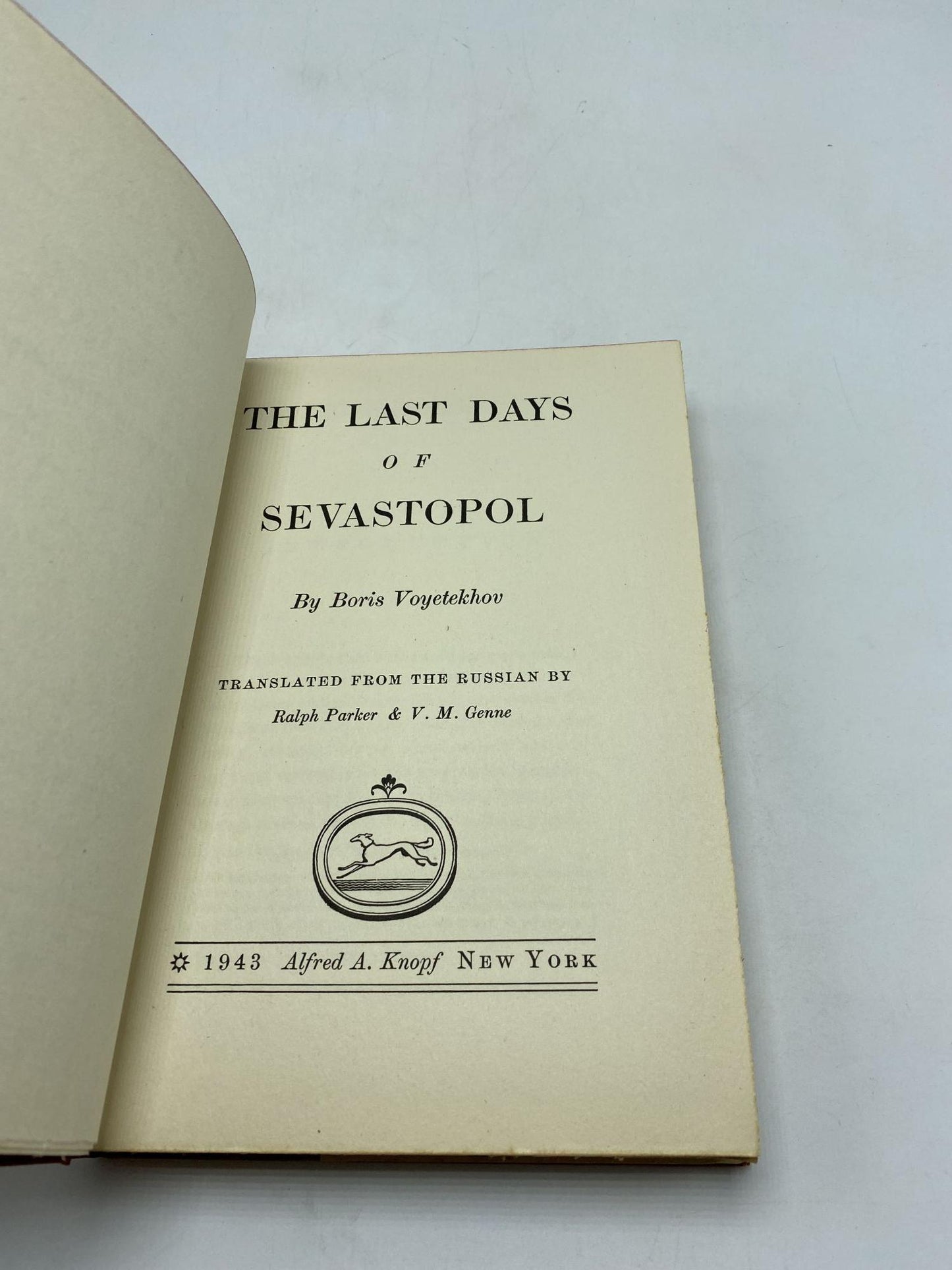 The Last Days of Sevastopol