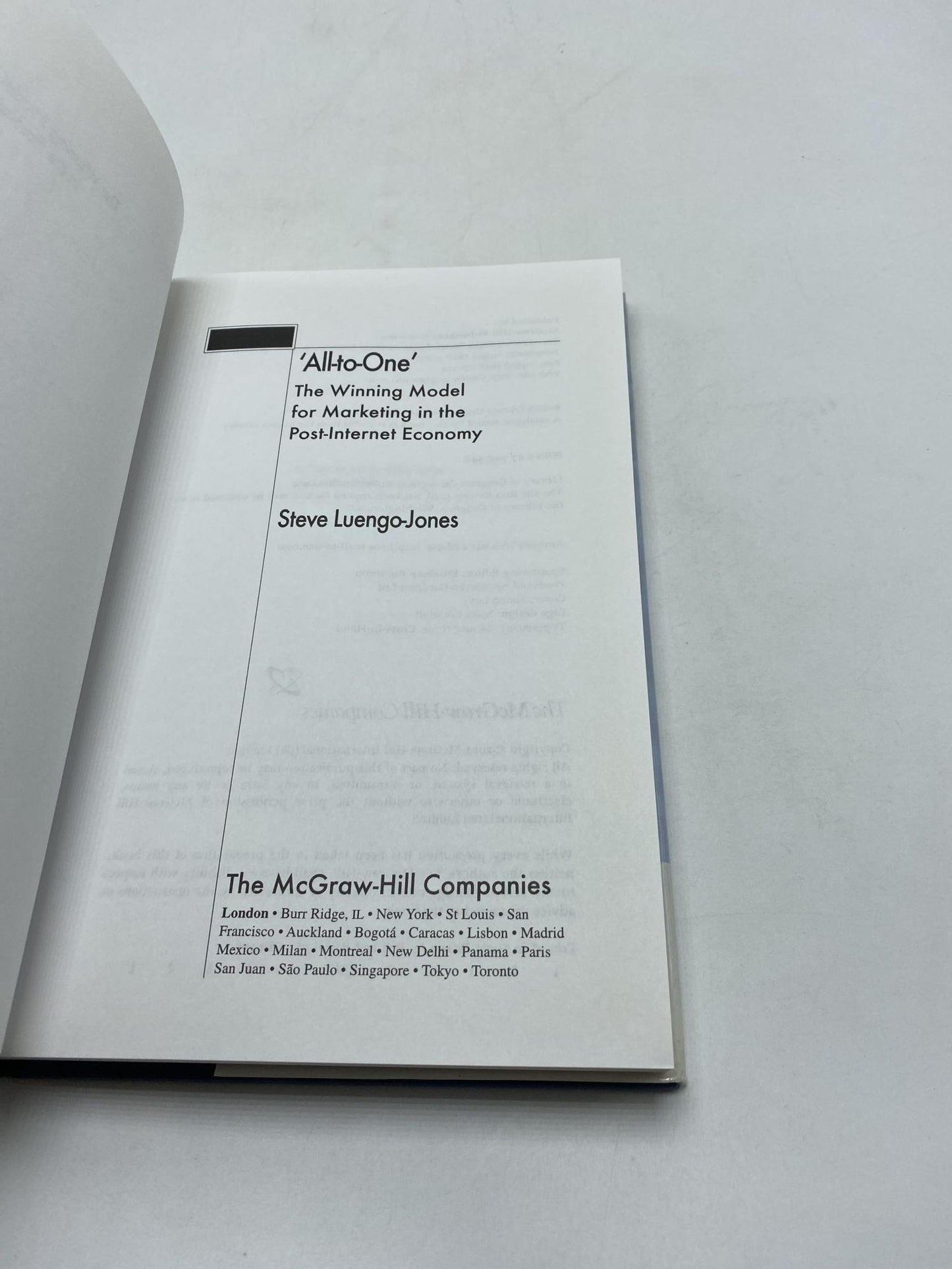 All-to-One: Creating Effective Customer Relationship Marketing in the Post-Internet Age