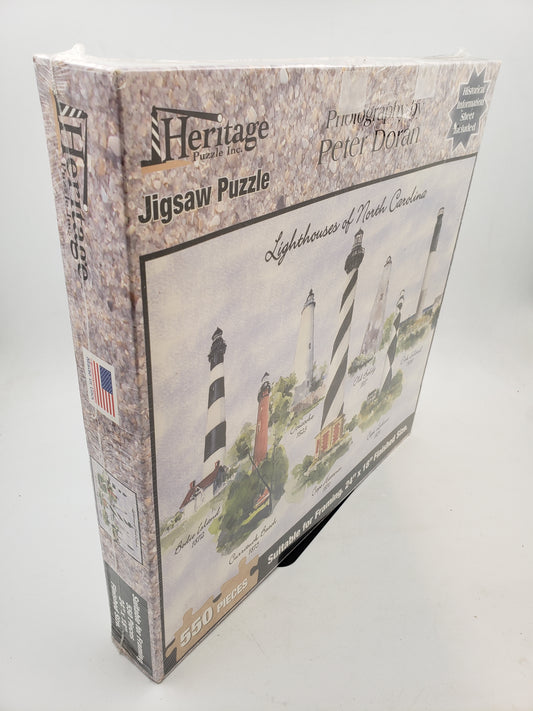 Lighthouses of North Carolina Jigsaw Puzzle